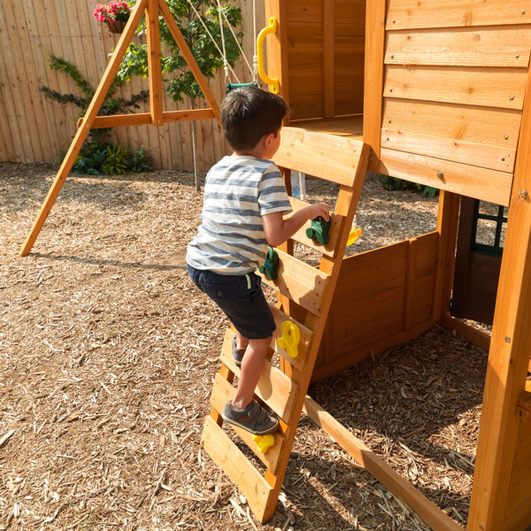 KidKraft Treasure Cove Wooden Swing Set & Reviews Wayfair